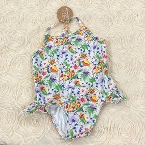 EGG by Susan Lazar Girls Leah one-piece purple 18M